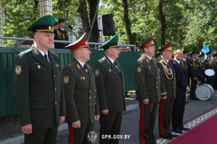 В Институте пограничной службы состоялся выпуск курсантов и слушателей