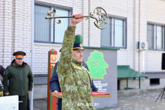 На участке Брестской пограничной группы открыли новый комплекс пограничной заставы «Мокраны» пограничной комендатуры «Малорита».