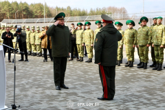 На участке Брестской пограничной группы открыли новый комплекс пограничной заставы «Мокраны» пограничной комендатуры «Малорита».