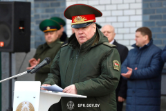 На участке Брестской пограничной группы открыли новый комплекс пограничной заставы «Мокраны» пограничной комендатуры «Малорита».