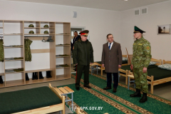 На участке Брестской пограничной группы открыли новый комплекс пограничной заставы «Мокраны» пограничной комендатуры «Малорита».