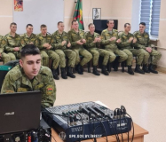 Музвка на границе: оркестр выступил для пограничников на заставах "Токари" и "Огородники""