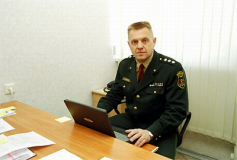 Начальник Школы пограничников Колледжа Государственной пограничной охраны Латвии – полковник RS Янис Кононов