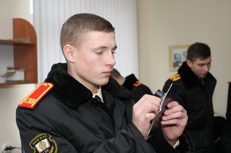 Воспитанники Минского суворовского училища побывали в гостях у пограничников Брестской  Краснознаменной пограничной группы