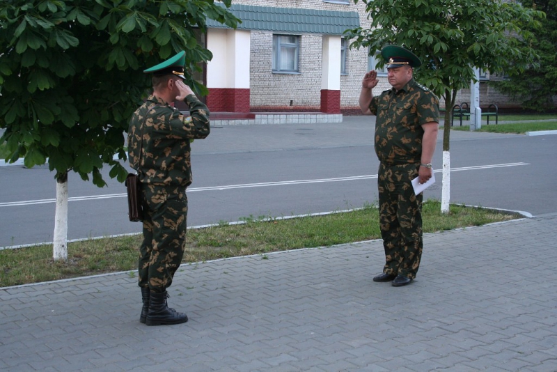 Выпуск 2008 года...Центр подготовки специалистов пограничного контроля "Института пограничной службы"(г.Брест)
