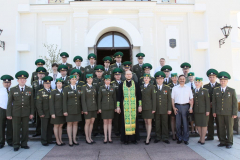 Выпуск младших офицеров 05.06.2015  Центр подготовки специалистов пограничного контроля "Института пограничной службы"(г.Брест)