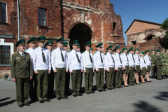 Выпуск младших офицеров 05.06.2015  Центр подготовки специалистов пограничного контроля "Института пограничной службы"(г.Брест)