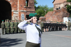 Выпуск младших офицеров 05.06.2015  Центр подготовки специалистов пограничного контроля "Института пограничной службы"(г.Брест)