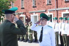 Выпуск младших офицеров 05.06.2015 Центр подготовки специалистов пограничного контроля "Института пограничной службы"(г.Брест)