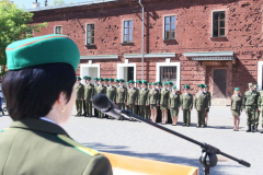 Выпуск младших офицеров 05.06.2015 Центр подготовки специалистов пограничного контроля "Института пограничной службы"(г.Брест)