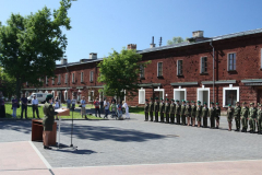 Выпуск младших офицеров 05.06.2015 Центр подготовки специалистов пограничного контроля "Института пограничной службы"(г.Брест)