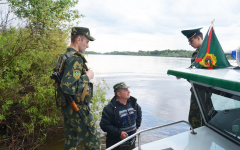 На земле, воде и в небе фоторепортаж с белорусской границы