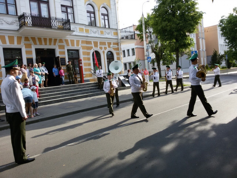 "Модный четверг в музее" посвященный Дню пограничника 2016г.