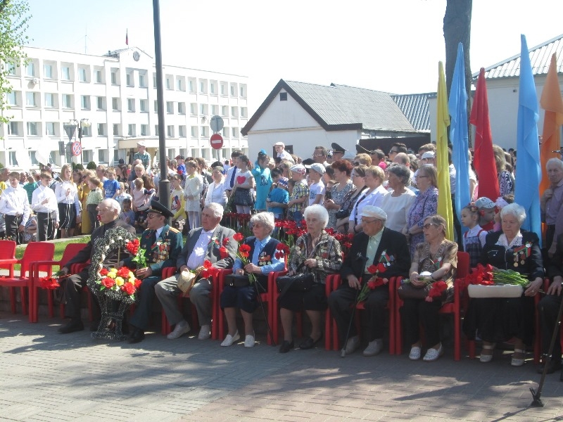 День Победы в городе Сморгонь