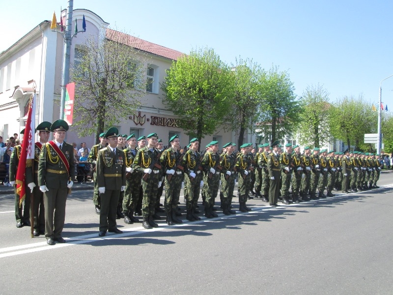 День Победы в городе Сморгонь