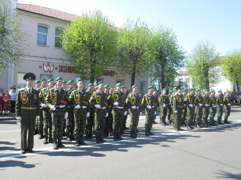 День Победы в городе Сморгонь