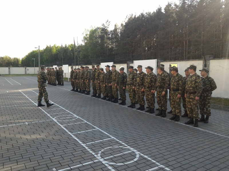 Сборы с мобильной пограничной заставой резерва