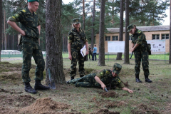 Первый набор девушек в Институт пограничной службы