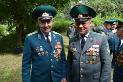 Встреча белорусских и украинских ветеранов пограничников