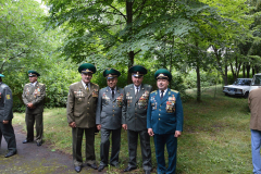 Встреча белорусских и украинских ветеранов пограничников
