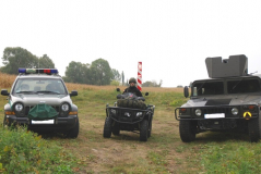 Совместные учения сотрудников Nadbużańskiego OSG и Вооруженных Сил Республики Польша