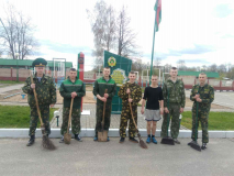 Субботник в Гродненской погг