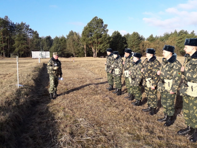 Сборы военнобязанных ОПС  "Малорита"   2017 г.