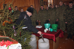 Молебен для военнослужащих Сморгонской пограничной группы