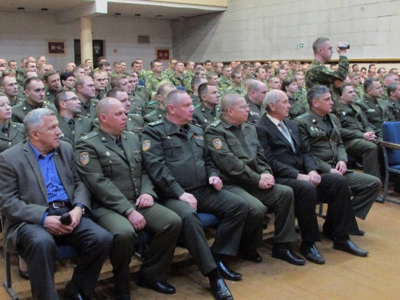 Чествование полковника в отставке Васильева Василия Тихоновича в связи с 90-летием